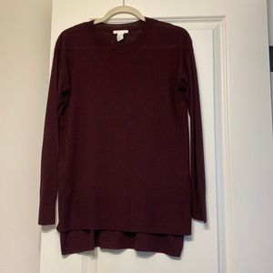 H&M Maroon Sweater - Small
